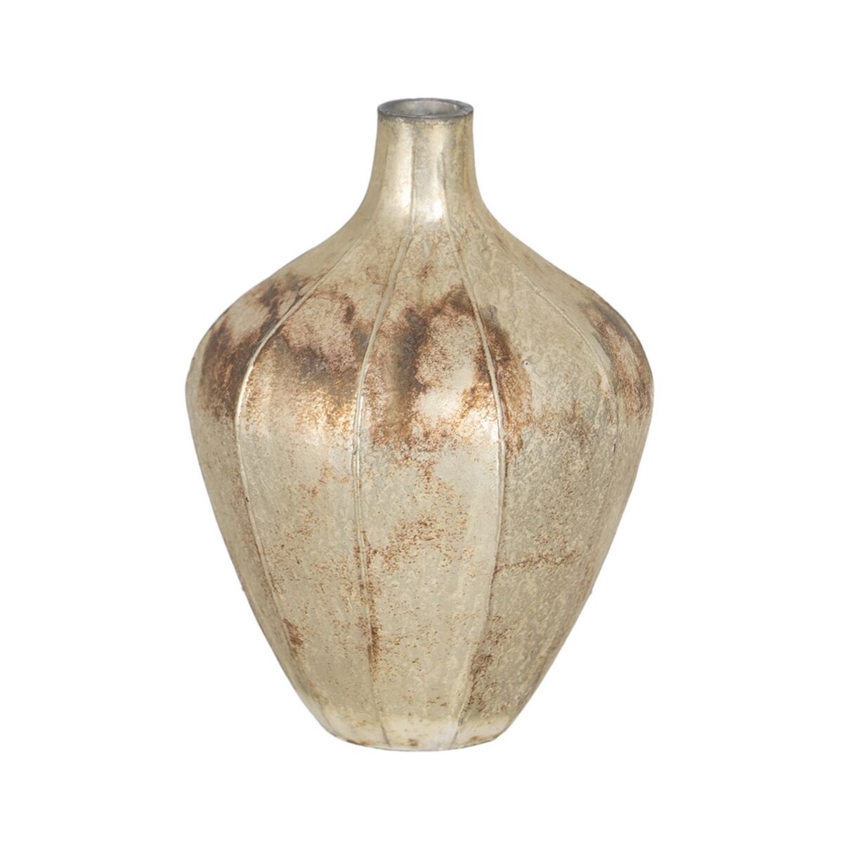 Vase Hvit Krystall 15 x 15 x 20 cm